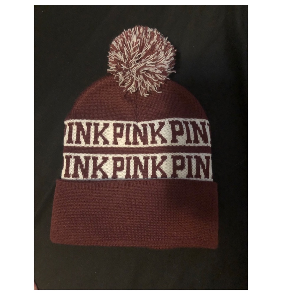 PINK beanie